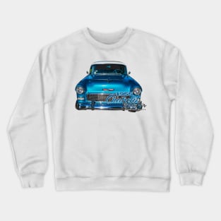 1955 Chevrolet Bel Air Hardtop Coupe Crewneck Sweatshirt